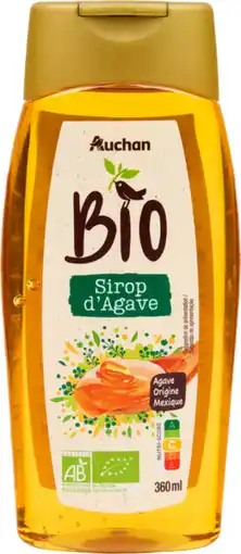 Auchan Auchan bio auchan bio sirop d'agave offre