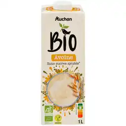 Auchan Auchan bio boisson avoine nature auchan bio offre