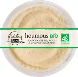 Auchan L atelier blini houmous bio l'atelier blini offre
