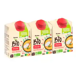 Auchan Auchan bio crème fluide entière auchan bio offre
