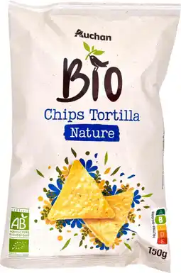 Auchan Auchan bio auchan bio tortilla chips nature offre