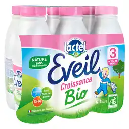 Auchan Eveil éveil lait croissance bio lactel offre