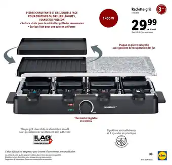 Lidl Raclette-gril offre