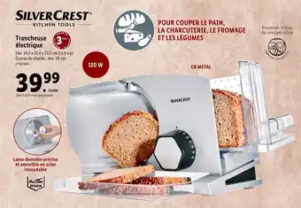 Lidl Trancheuse électrique offre