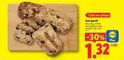 Lidl Lidl pain sportif offre