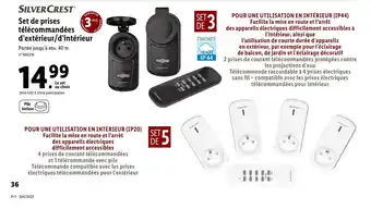 Set de prises télécommandées