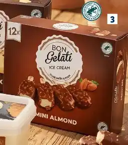 Lidl Bon gelati mini bâtonnets aux amandes offre