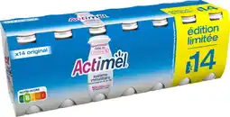 Auchan Supermarché Danone actimel nature offre