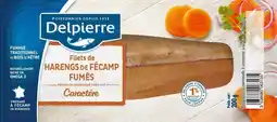 Auchan Supermarché Delpierre filets de hareng de fécamp fumés delpierre offre