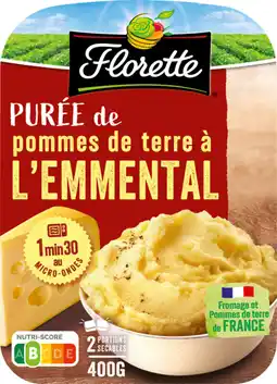 Auchan Supermarché Florette purée de pommes de terre à l'emmental florette offre