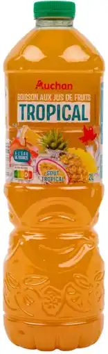 Auchan Supermarché Auchan boisson aux fruits tropical auchan offre