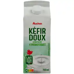 Auchan Supermarché Auchan lait fermenté kéfir doux auchan offre