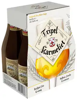 Auchan Supermarché Karmeliet bière tripel karmeliet offre