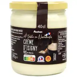 Auchan Supermarché Auchan crème d'isigny aop auchan offre