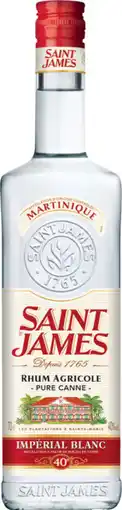 Auchan Supermarché Saint james rhum saint james impérial offre