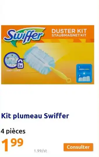 Action Kit plumeau swiffer offre