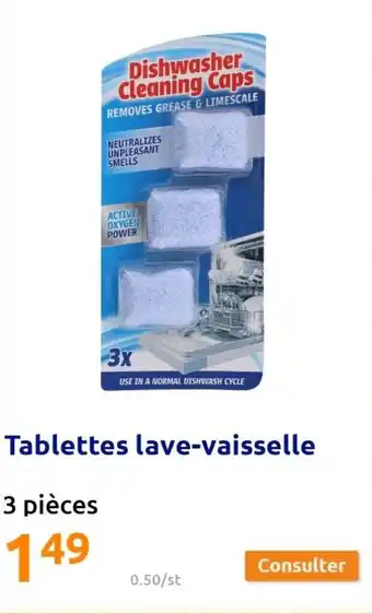 Action Tablettes lave-vaisselle offre