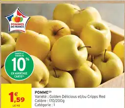Intermarché Express Pomme offre