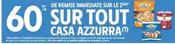 Intermarché Casa azzurra 60% de remise immédiate sur le 2ème sur tout casa azzurra offre