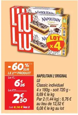 Netto Lu napolitain l'original offre