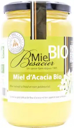 Auchan Besacier miel d'acacia bio besacier offre