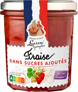 Auchan Les recettes cuites au chaudro préparation aux fraises sans sucres ajoutés lucien georgelin offre