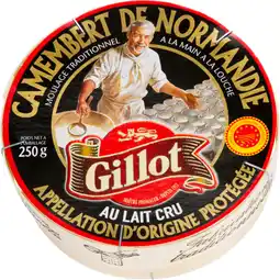 Auchan Gillot camembert de normandie aop gillot offre