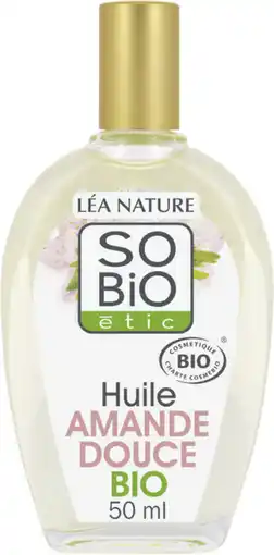 Auchan So bio etic huile végétale d'amande douce so bio étic offre