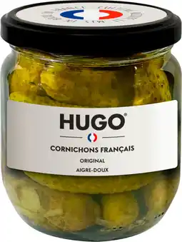 Auchan Hugo cornichons aigre-doux hugo offre