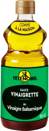 Auchan Tete noire sauce vinaigrette au vinaigre balsamique tête noire offre