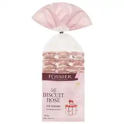 Auchan Fossier biscuits roses de reims fossier offre