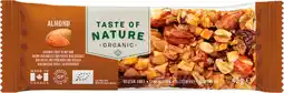 Auchan Taste of nature barre aux noix et fruits bio taste of nature offre