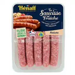 Auchan Henaff 5 saucisses fraîches henaff offre