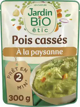 Auchan Supermarché Jardin bio pois cassés bio à la paysanne jardin bio étic offre