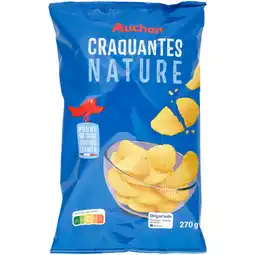 Auchan Supermarché Auchan chips craquantes nature auchan offre