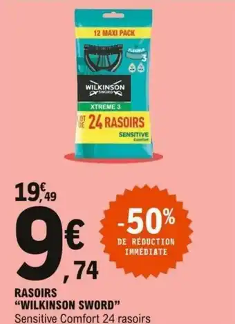 E.Leclerc Rasoir Wilkinson Sword offre