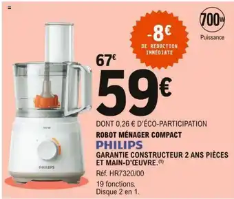 E.Leclerc Robot Ménager Compact offre