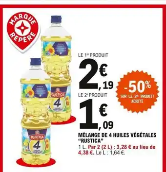 E.Leclerc Mélange de 4 Huiles Végétales offre