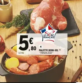 E.Leclerc Palette Demi-Sel offre