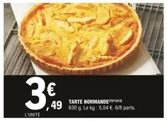 E.Leclerc Tarte Normande offre