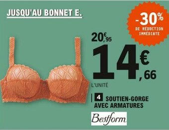 E.Leclerc Soutien-Gorge Avec Armatures offre