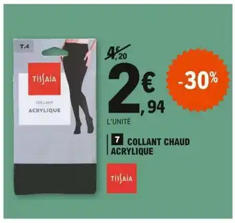 E.Leclerc Collant Chaud offre