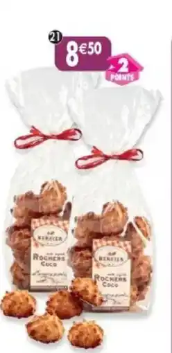 Maximo Lot de 2 paquets de rochers coco du berry offre