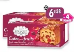 Maximo Lot de 2 cakes aux fruits offre