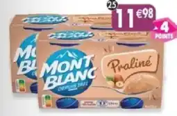 Maximo Lot de 2 x 4 mini crèmes dessert praliné offre