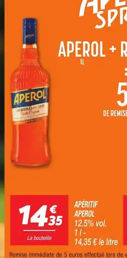 Netto Aperol Apéritif offre