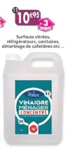 Maximo Vinaigre ménager concentré surpuissant 14* offre