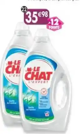 Maximo Lot de 2 bidons de lessive liquide l'Expert Souffle de fraîcheur offre