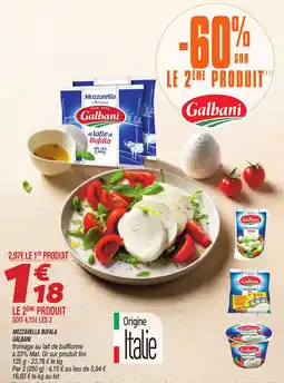 Netto Galbani Mozzarella bufala offre