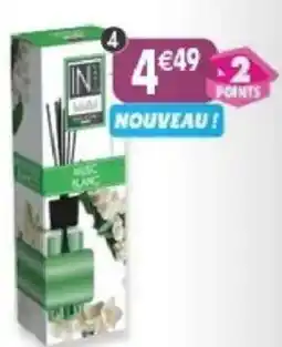 Maximo Diffuseur à baguettes musc blanc offre